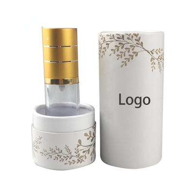 Emballage fait sur commande de tube de papier cosmétique de caisse d'emballage de parfum recyclable