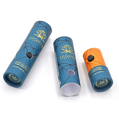 Emballage fait sur commande de tube de carton de cartouche de vape avec la serrure d'enfant