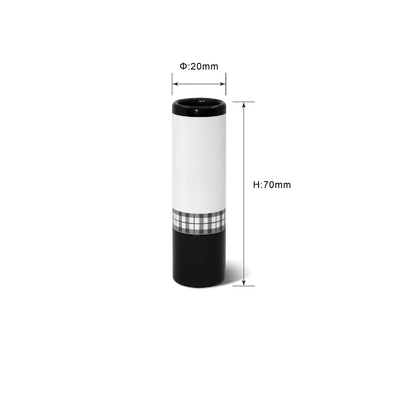 Les tubes de papier biodégradables cylindrique Hotstamping ont gravé Debossed en refief