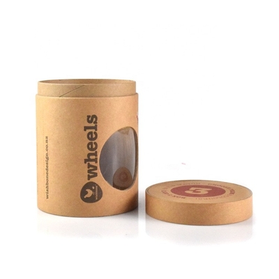 Boîte en carton biodégradable avec multifonctionnel stratifié brillant de fenêtre en plastique