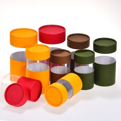 Boîte en carton de boursouflure avec la fenêtre claire, boîte-cadeau de fenêtre de estampillage chauds d'ODM