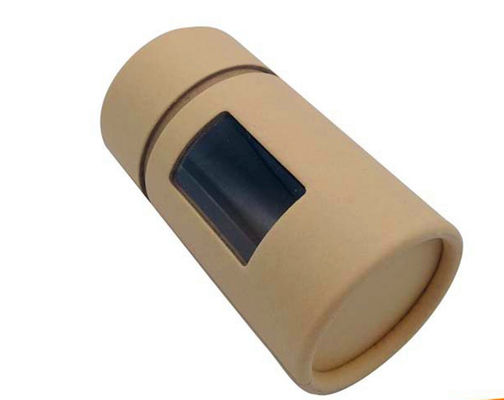 Emballage de tube de papier de Flexo avec la fenêtre, emballage clair de boîte de fenêtre de 2mm