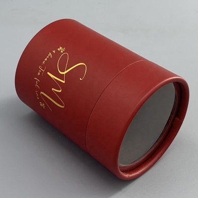 Tube de carton de catégorie comestible d'impression pour l'emballage de cylindre de thé de chocolat