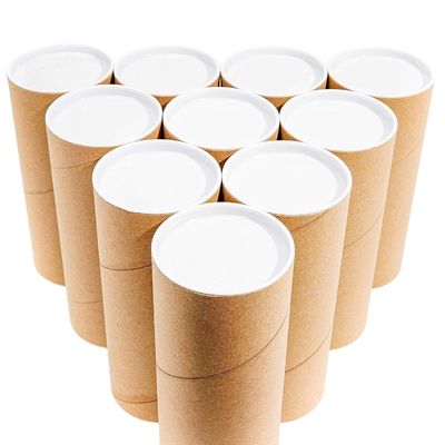 Utilisation multi recyclable d'EVA Inserted Cylindrical Cardboard Box Oilproof de nourriture