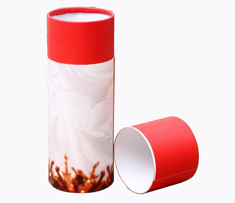 Tube de papier Pen Holder, cylindres de relief d'oreiller de velours de carton avec des couvercles