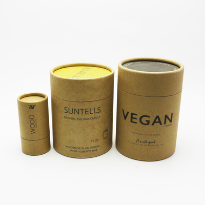 Le tube de papier Pen Holder de Debossed, a gravé les cylindres en refief de empaquetage de carton