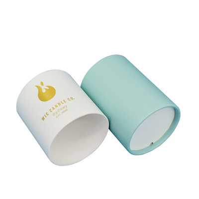 la coutume de empaquetage cylindrique de la boîte CMYK du carton 157gsm a imprimé les tubes de papier
