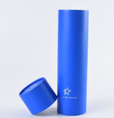 Oreiller Pen Gift Boxes Packaging, emballage silkprinting de velours de tube de carton