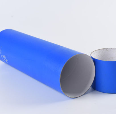 Oreiller Pen Gift Boxes Packaging, emballage silkprinting de velours de tube de carton